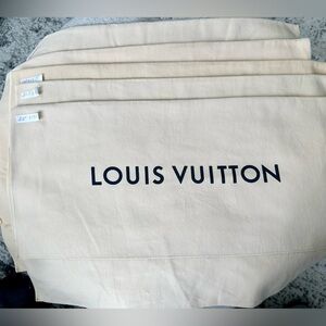 Reseller Bundle Authentic Louis Vuitton Flap Dust Bags – Lot of 10 – LARGE Size